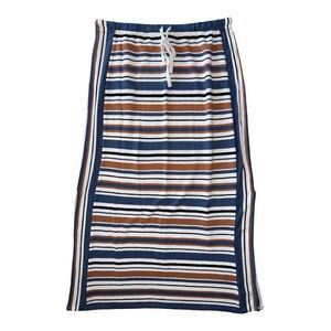 Max Studio Multicolor Striped Skirt - Medium